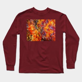 Colorful burst explosion Long Sleeve T-Shirt